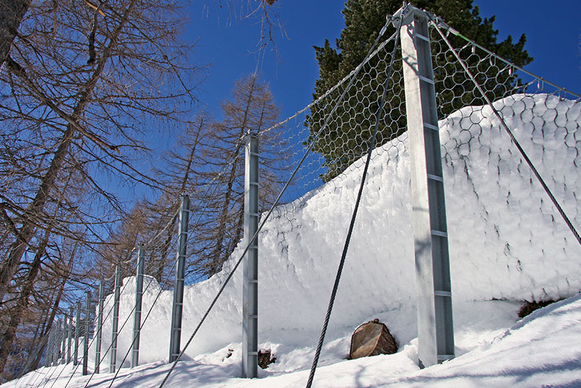 Avalanche Barriers  Mitigation Structures in Avalanche Paths